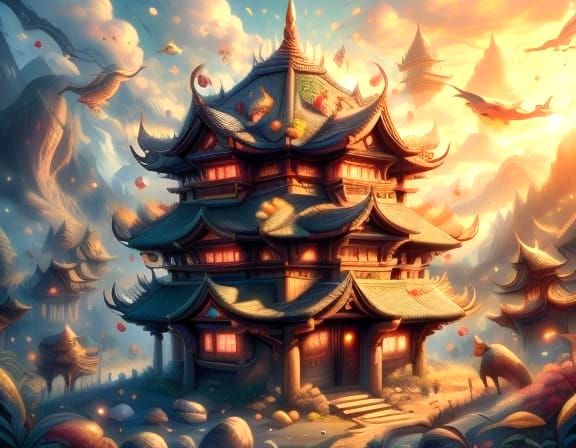 Morning Pagoda - 1.5