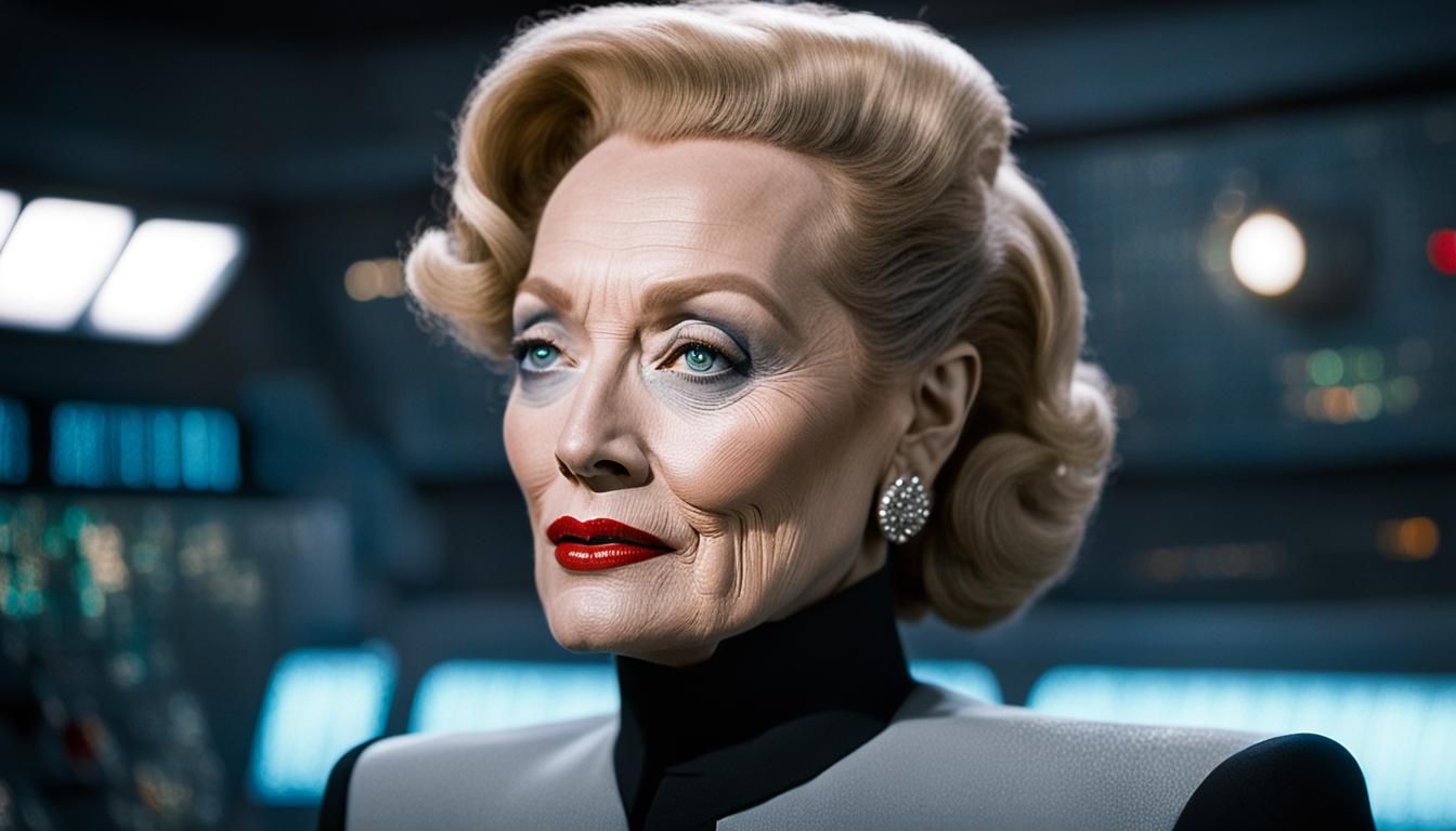 Marlene Dietrich as Seven of Nine