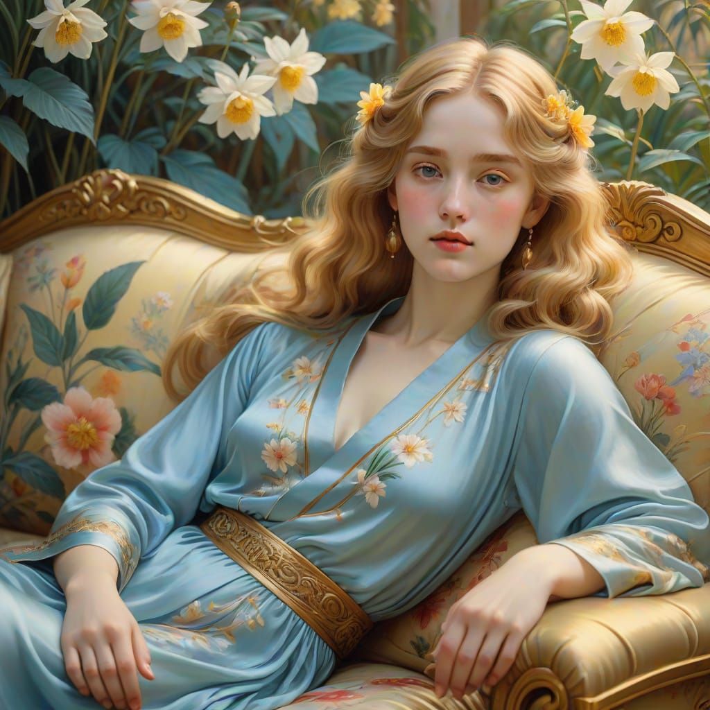 Ethereal Beauty in an Asian Garden