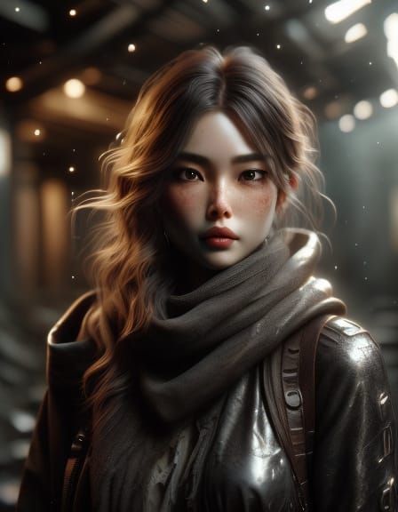 Post-Apocalyptic Portrait in Photorealistic Detail