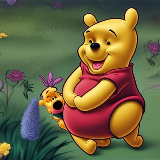 Winnie the Pooh AI Rendition