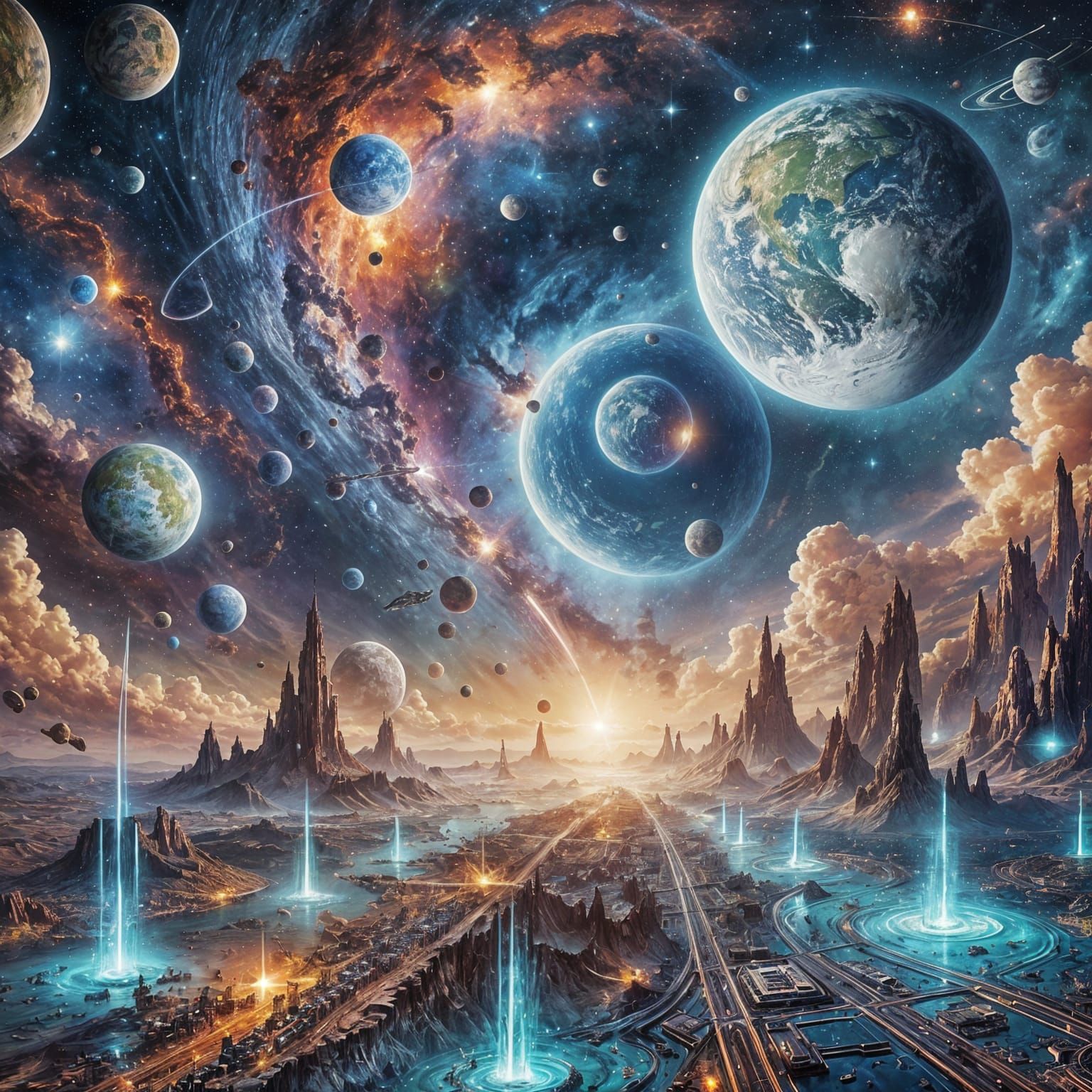 Stunning Out-of-this-World Image in 32k Resolution