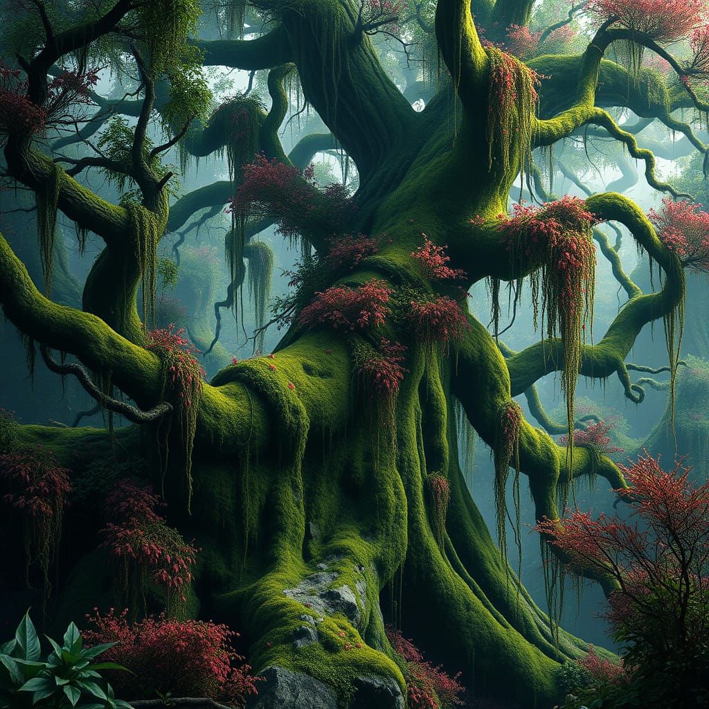 Enchanted Forest Reclaimed by Nature