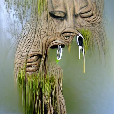 Weeping Willow Tree Crying