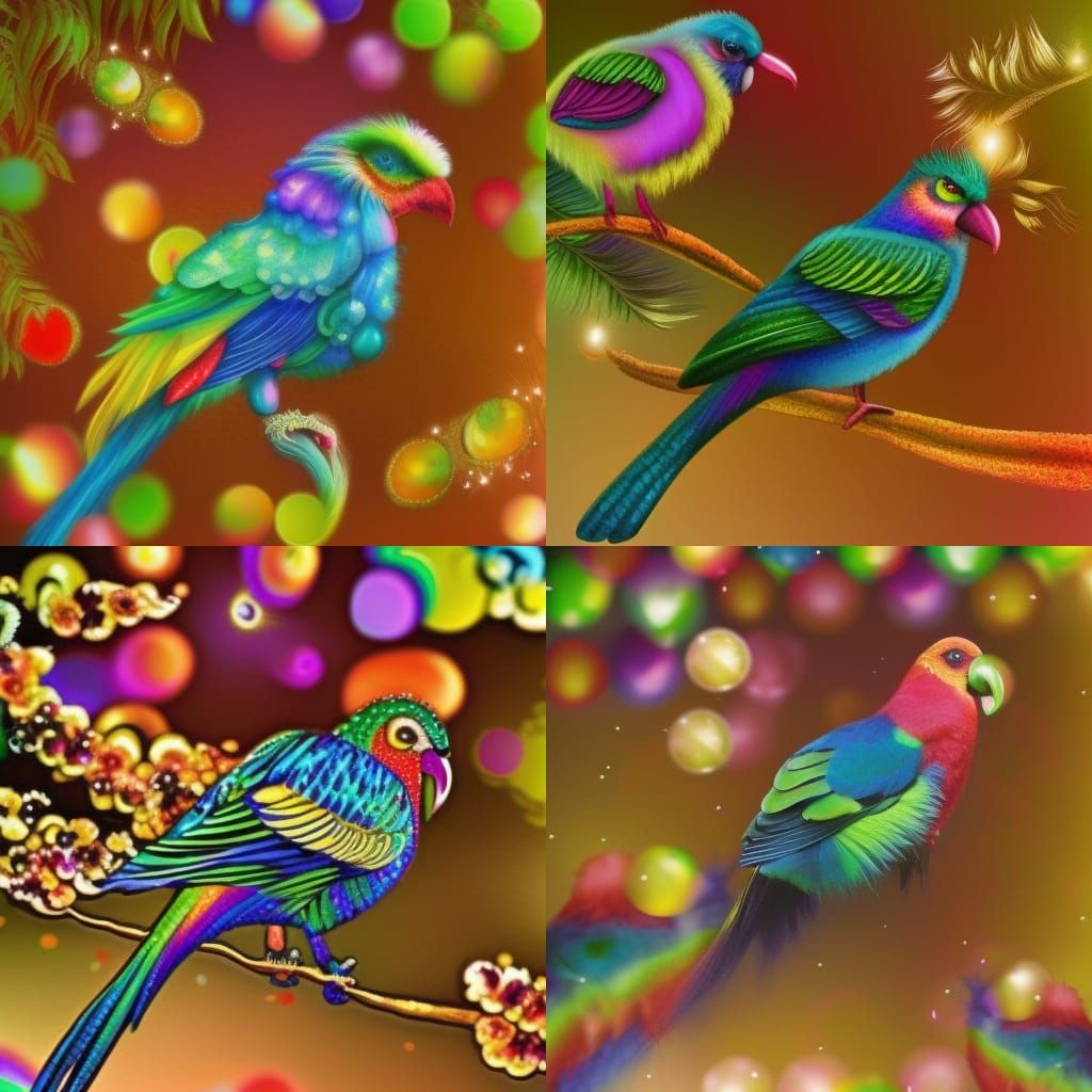 Sparkly Fruitloop bird& exotic bird vibes& wild looking bird vibes& shimmery vibes& beautiful vibes& fruit loop vibes& f...