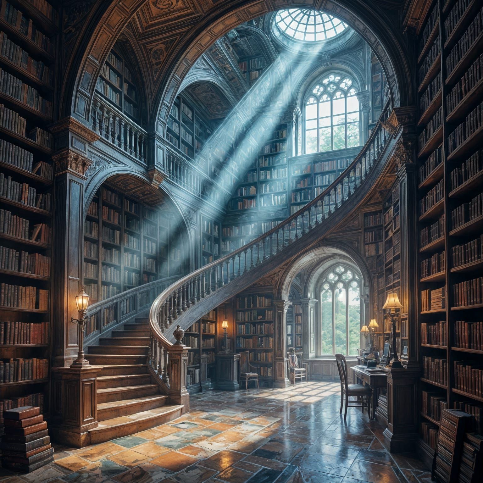 Explore Every Nook and Cranny of a Vast Library