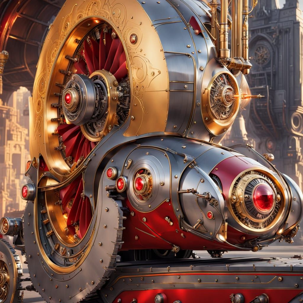 The Chrono-Ether Turbine Engine