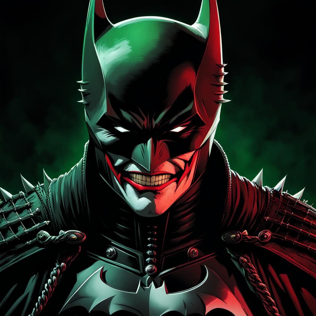 The Batman Who Laughs: Digital Horror Art