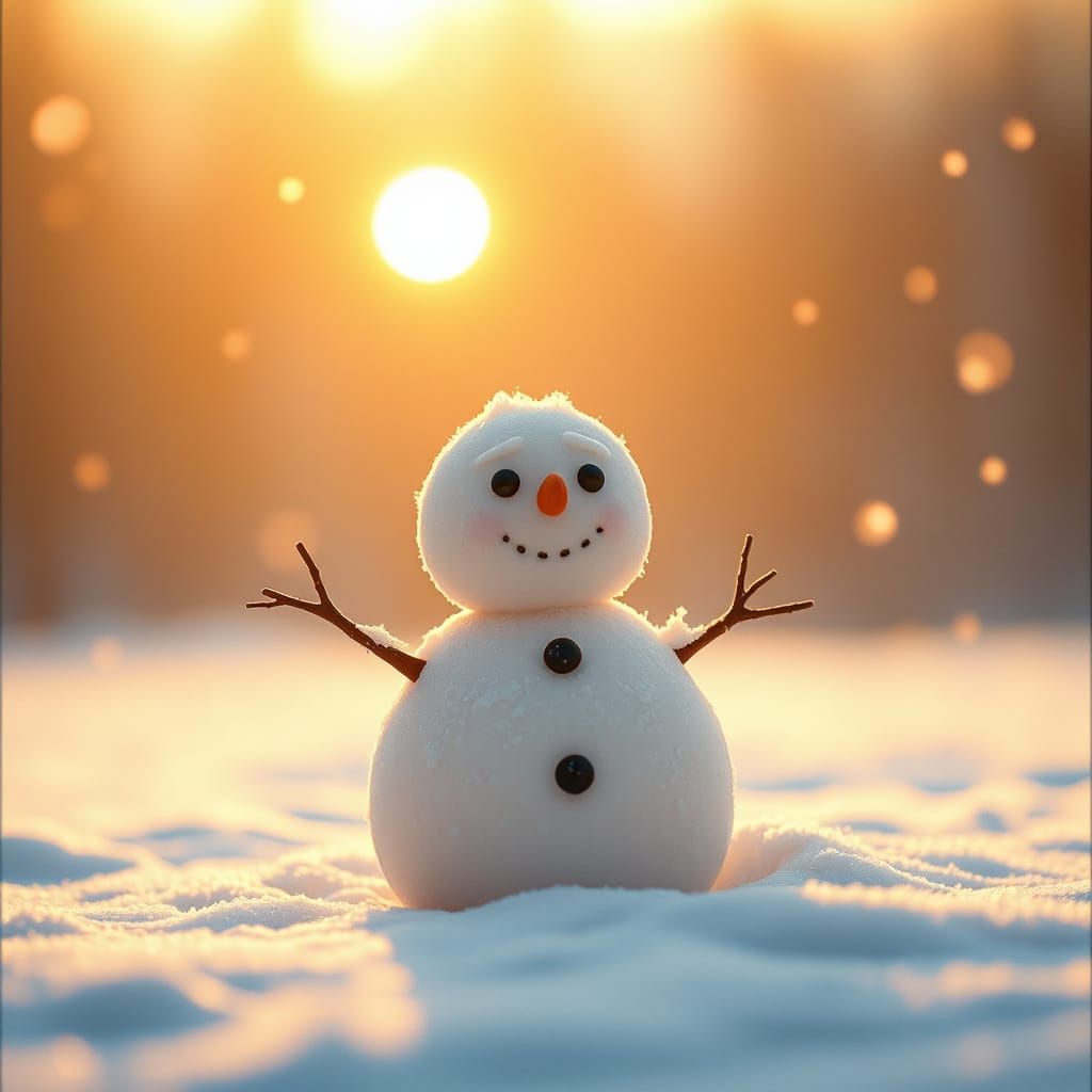 Timeless Winter Wonderland in Cinematic Style