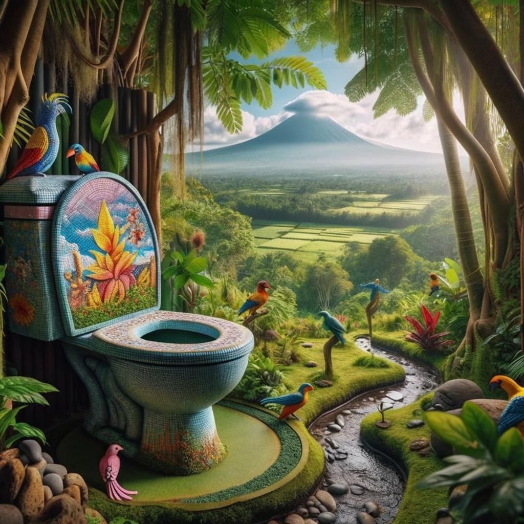 Dog and Hen Pajama Party in Cozy Living Room