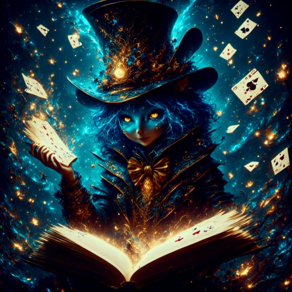 Alice Escapes Wonderland in Bioluminescent Style