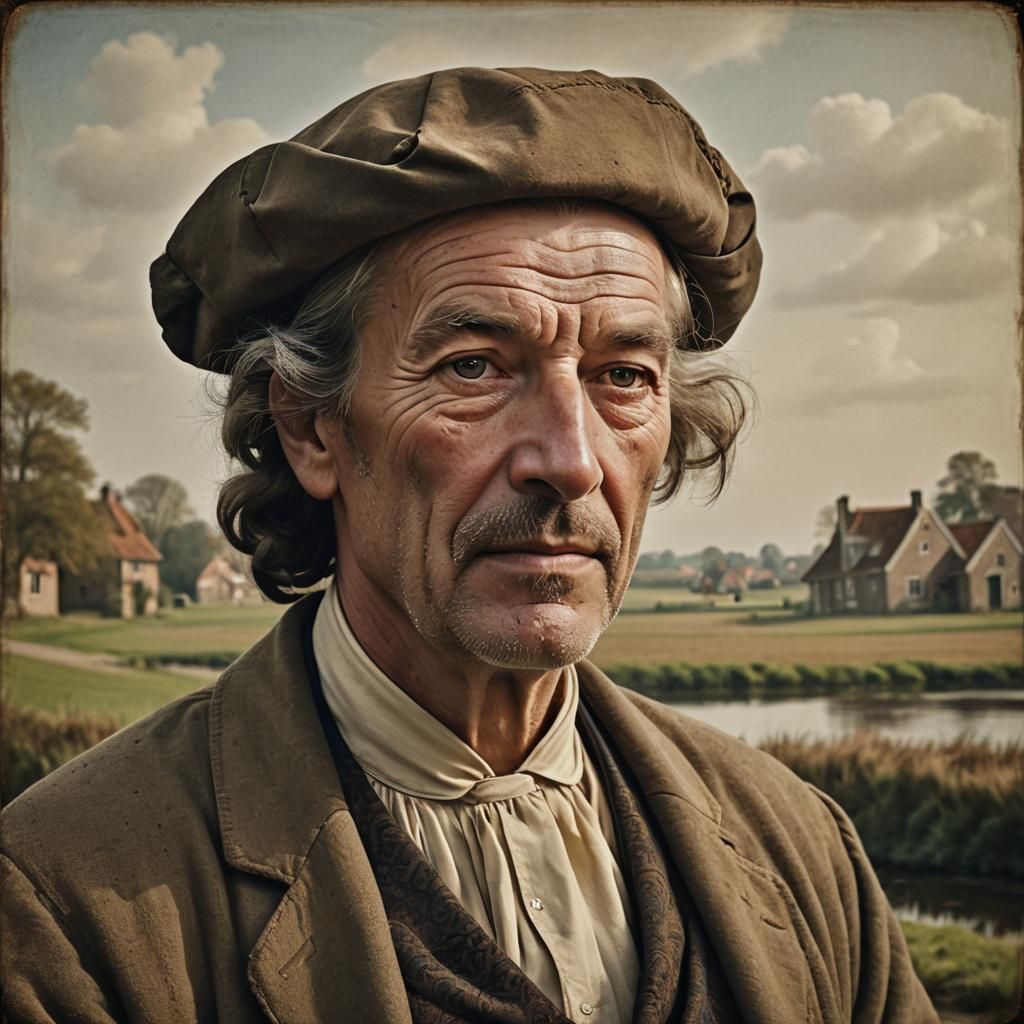 Dutch Master Portrait of Jacob Aleman