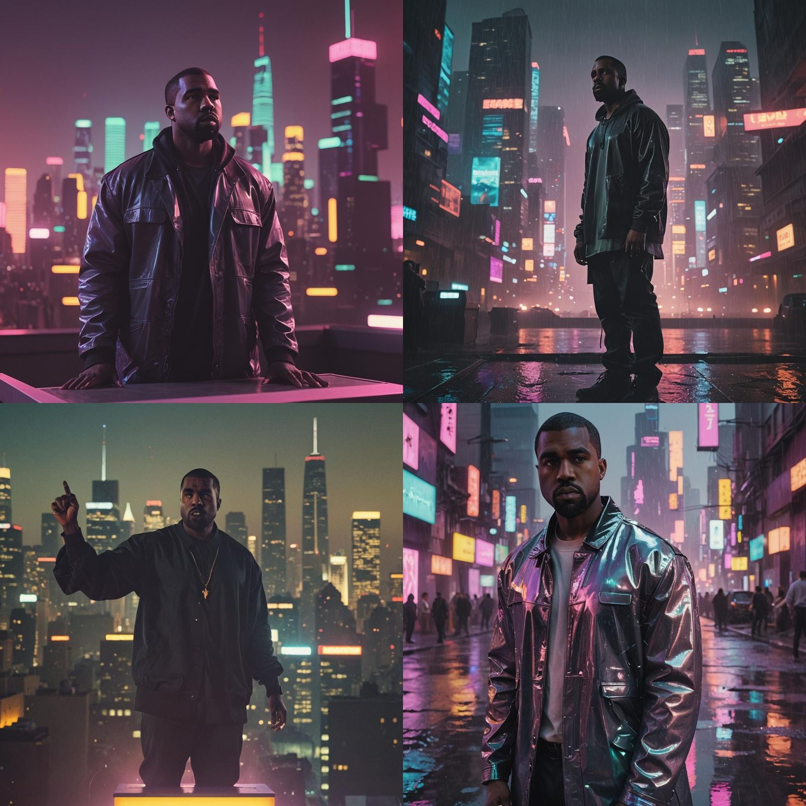 Kanye West as President: Cinematic Film Still