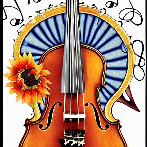 Psychedelic China Cat Sunflower Dreamscape