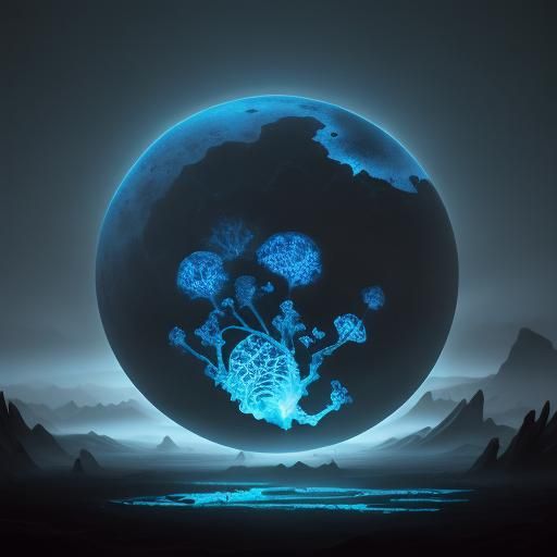 Ethereal Orb Held by Skeletal Hand: Mystical X-Ray