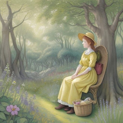 In a garden