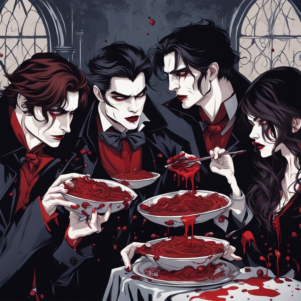 Vampire Feast in Matte Colors