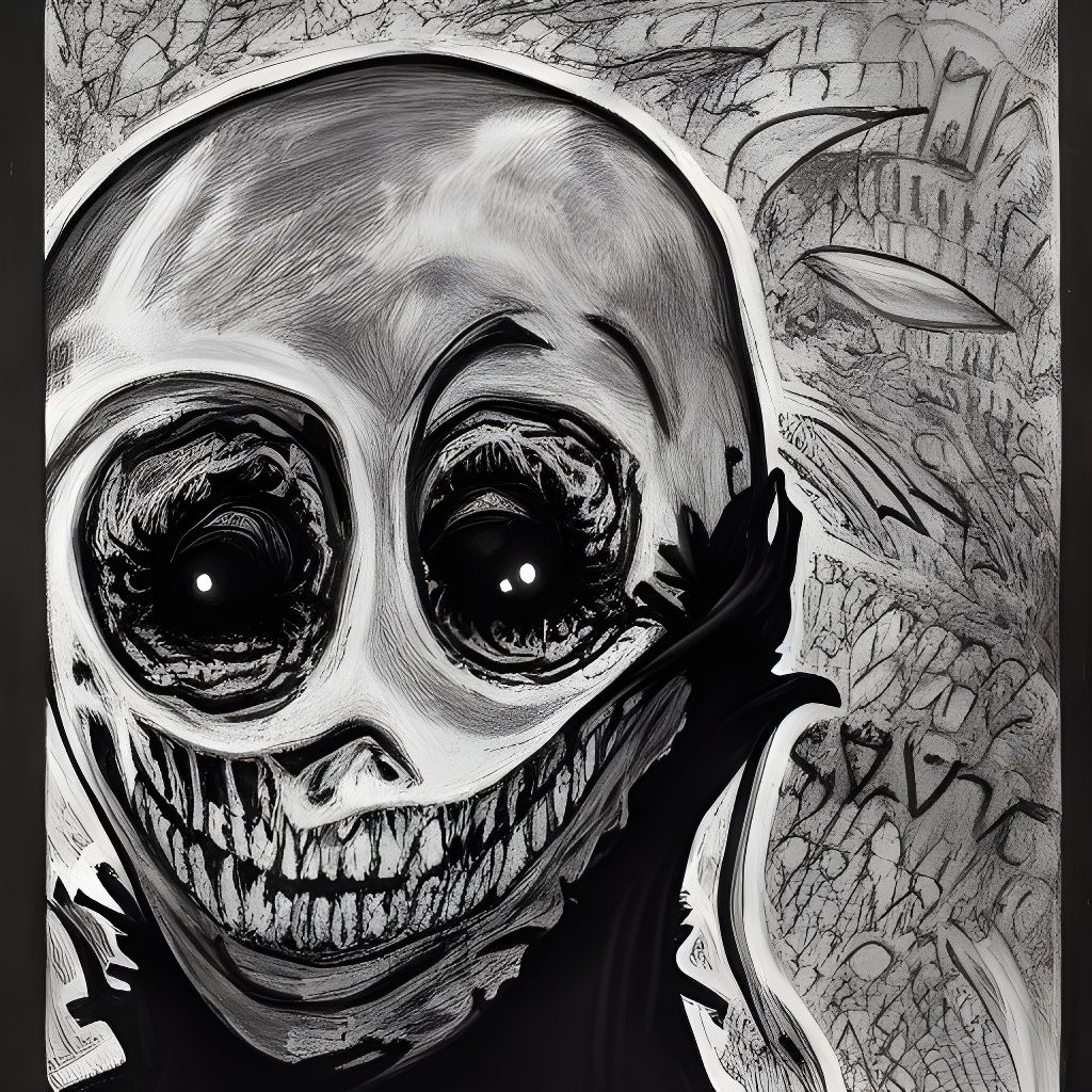 Intense Emotions in Sci-Fi Horror Contemporary Art