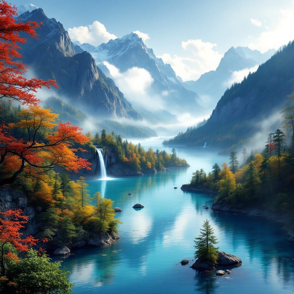 Jiuzhaigou Valley in China: A Serene and Vibrant Landscape