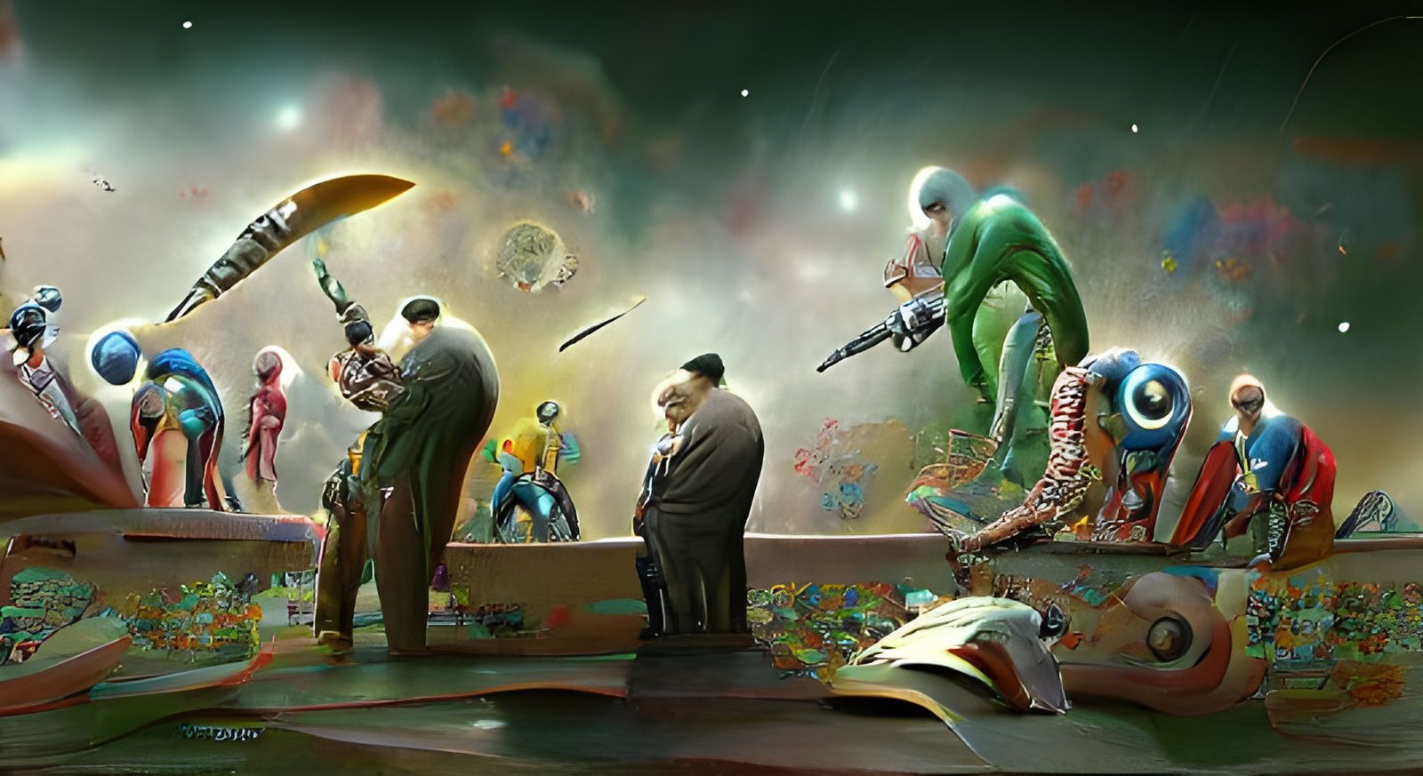 Portraits Memorializing Icons Silenced by Violence