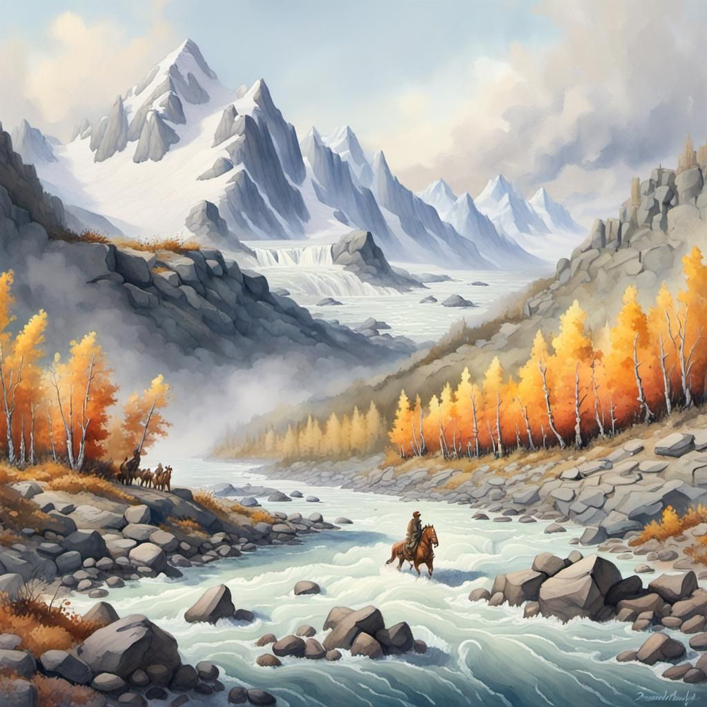 Winter In The Klondike