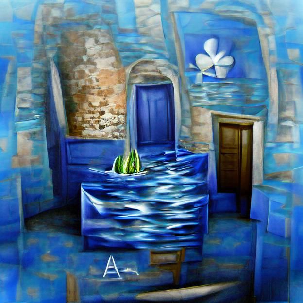 Ethereal Backroom: Liminal Acrylic Art