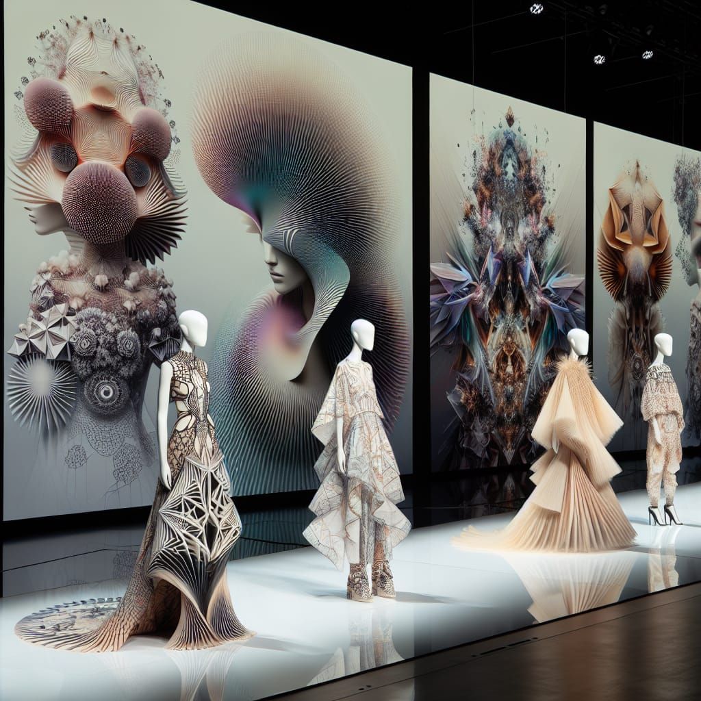 Avant-Garde Fashion Show Inspired by Nature