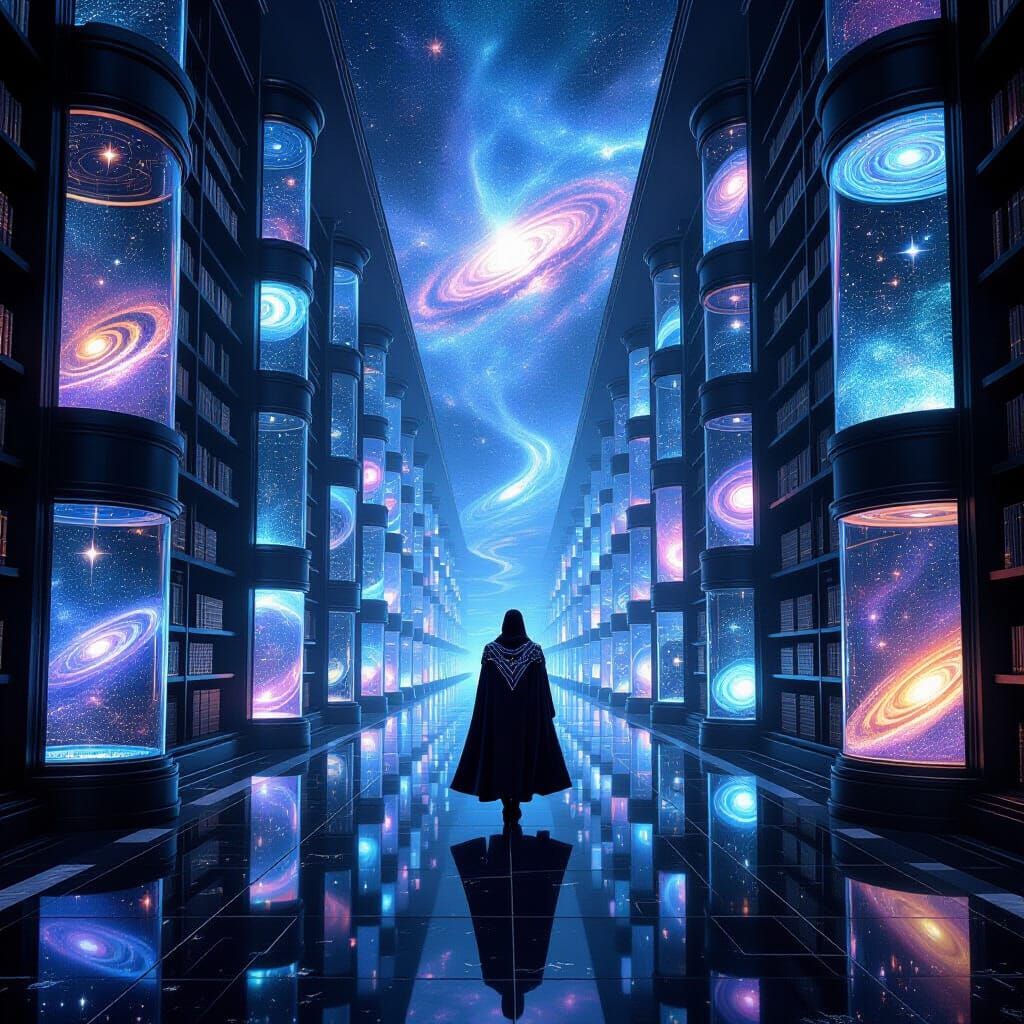 Infinite Library with Cosmic Jars