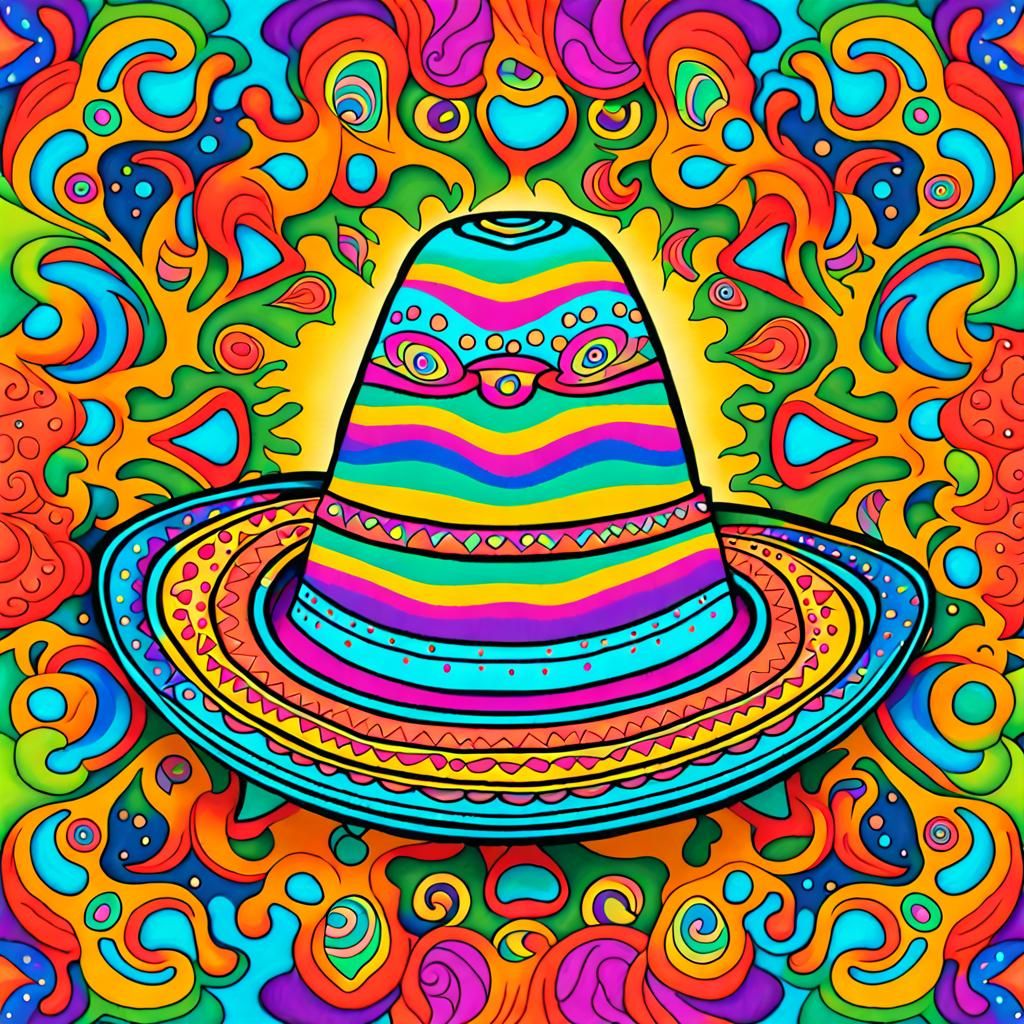 Psychedelic sombrero
