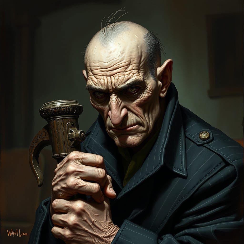 Gloktas Haunted Portrait