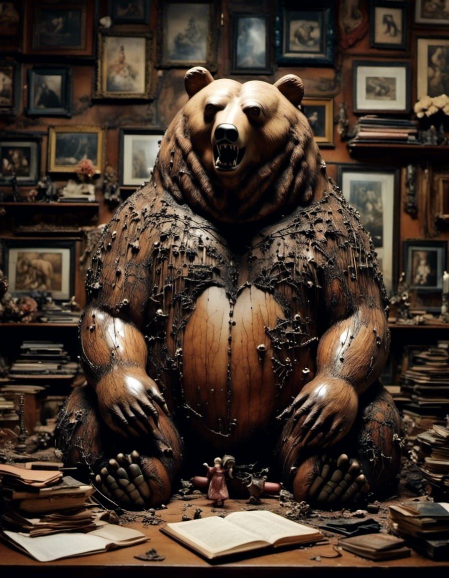 Bear in a Strange Land: Digital Art