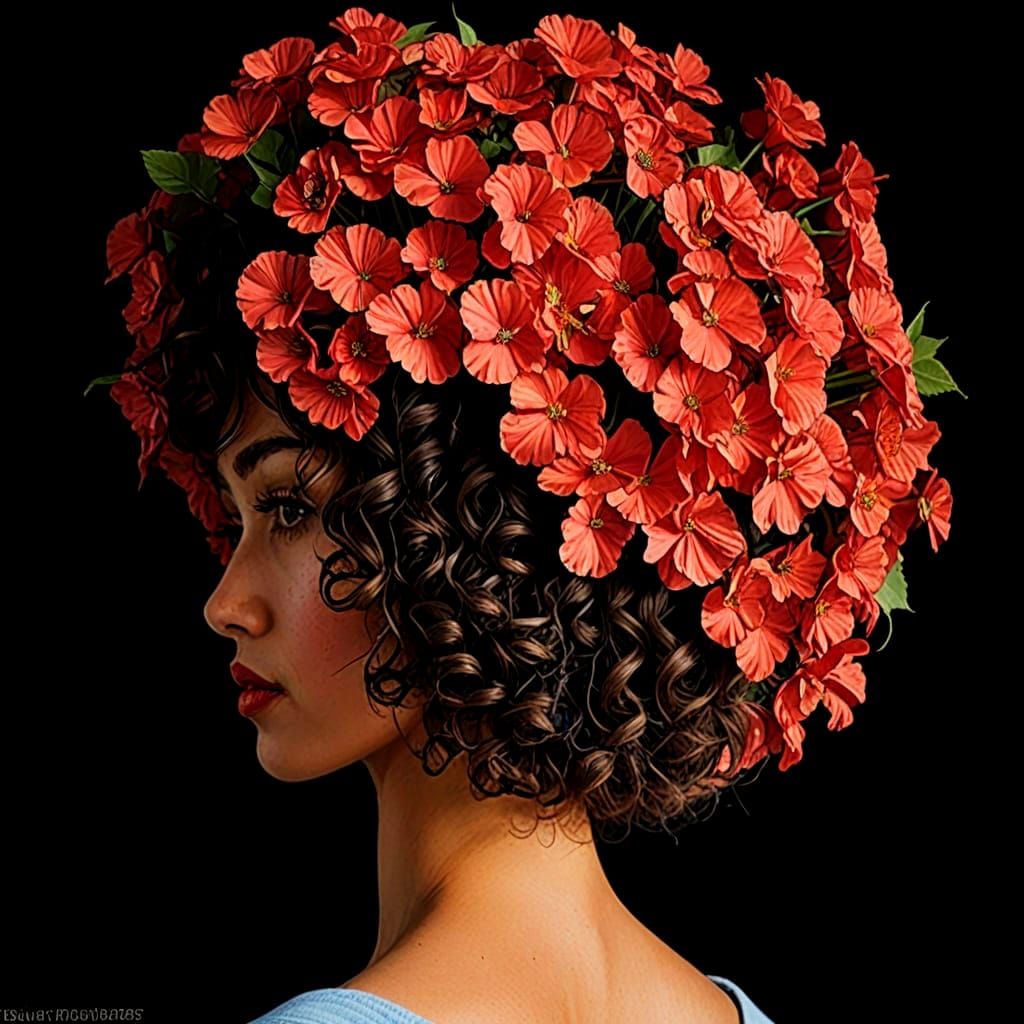 Abstract Image of Repeated Elongated Legs