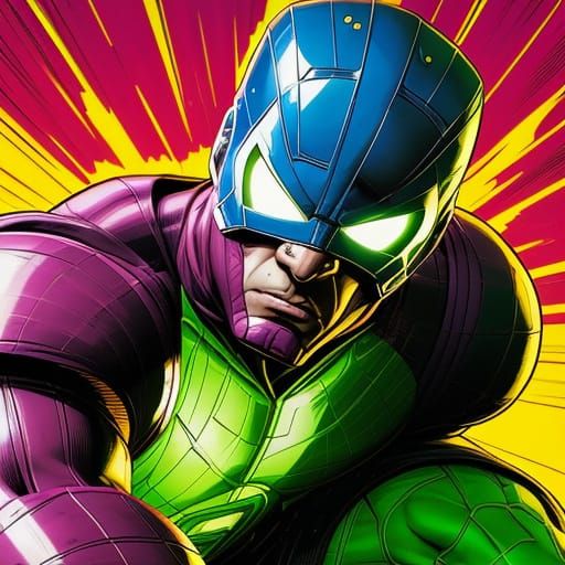 Ray Park as Toad in Comic Book Art Style