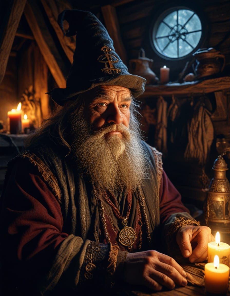 A hunchbacked and ugly dwarf