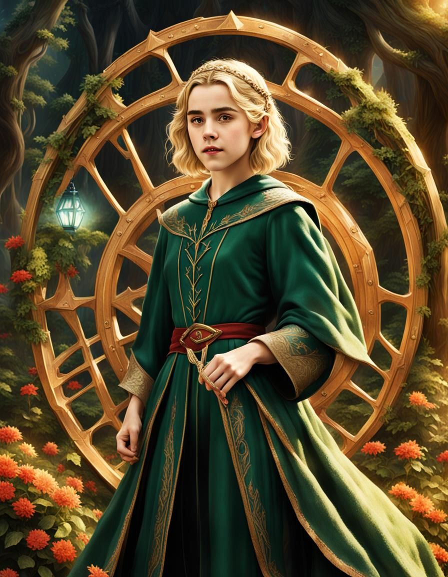 Elf Princess of Middle Earth: Cinematic Digital Art