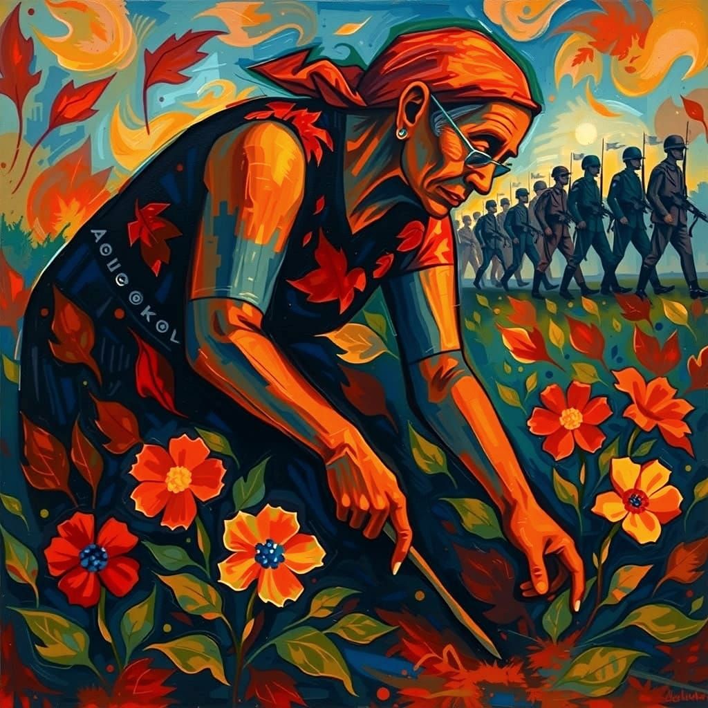 "This garden won't weed itself."