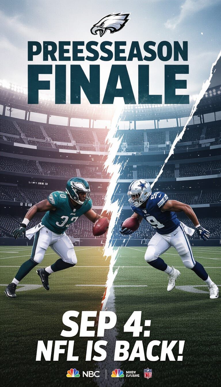 NFL Season Kickoff: Eagles vs Cowboys Promo