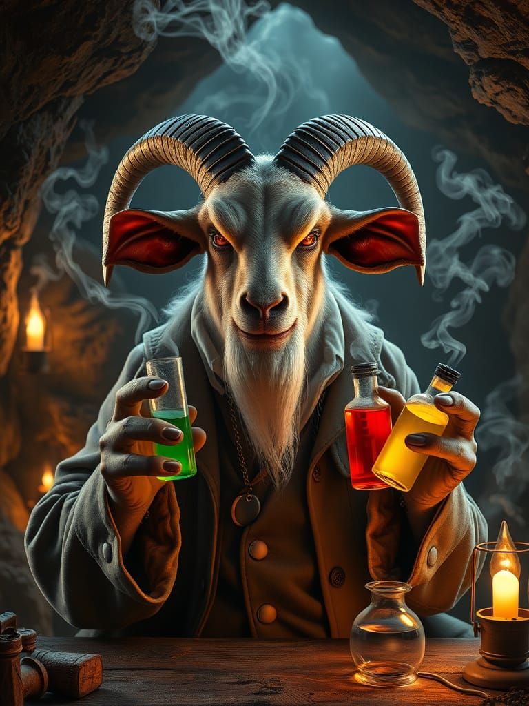 Goat Professor's Evil Underground Laboratory