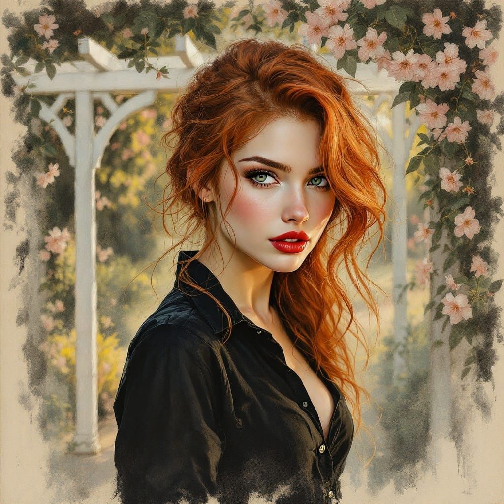 Ethereal Beauty in Golden Hour