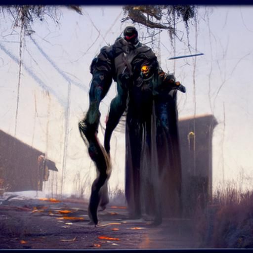 Sinister Body Interception by Greg Rutkowski