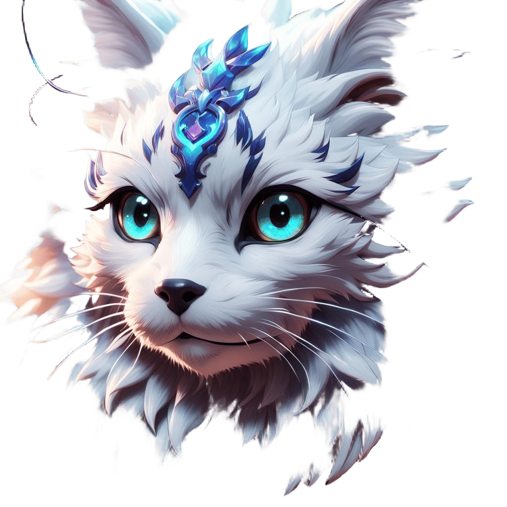 Legendary Pet Character in Vibrant 8K Anime Style