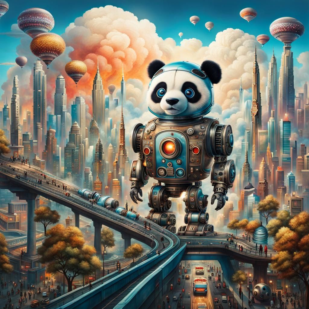 Panda Cyborg