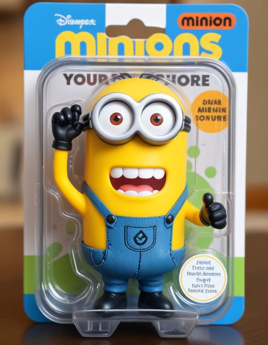 Toy Minion Action Figure in Double Pack