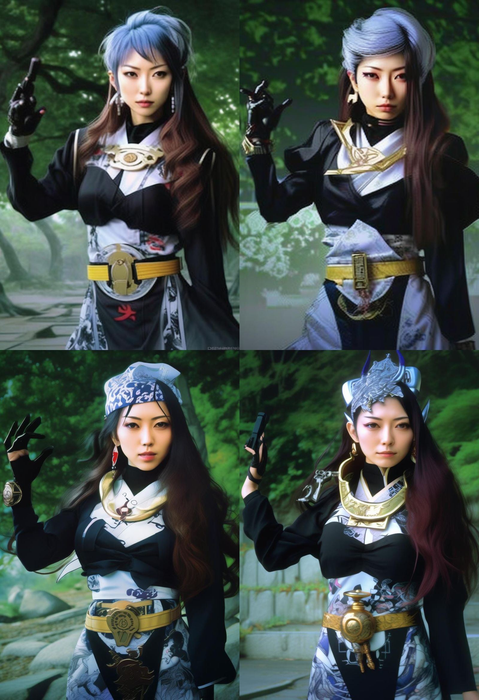 Kanako Kishi as Anime Video Game Character