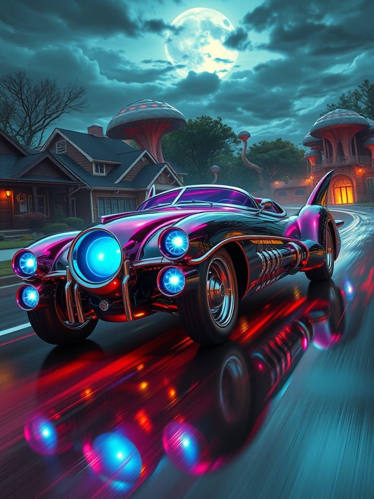 Burning Purple Chrome