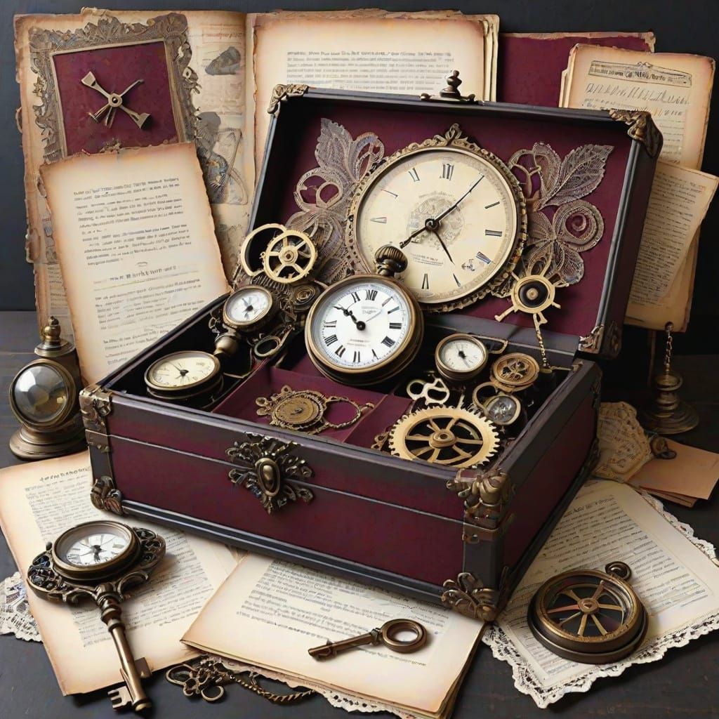 Steampunk treasure
