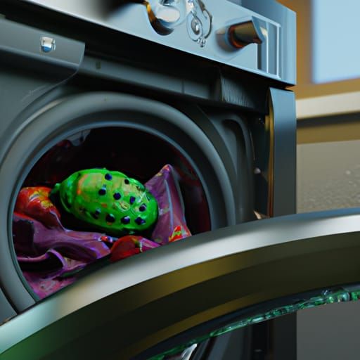 Pickle and Step Sister in Washing Machine: Detailed Matte Pa...