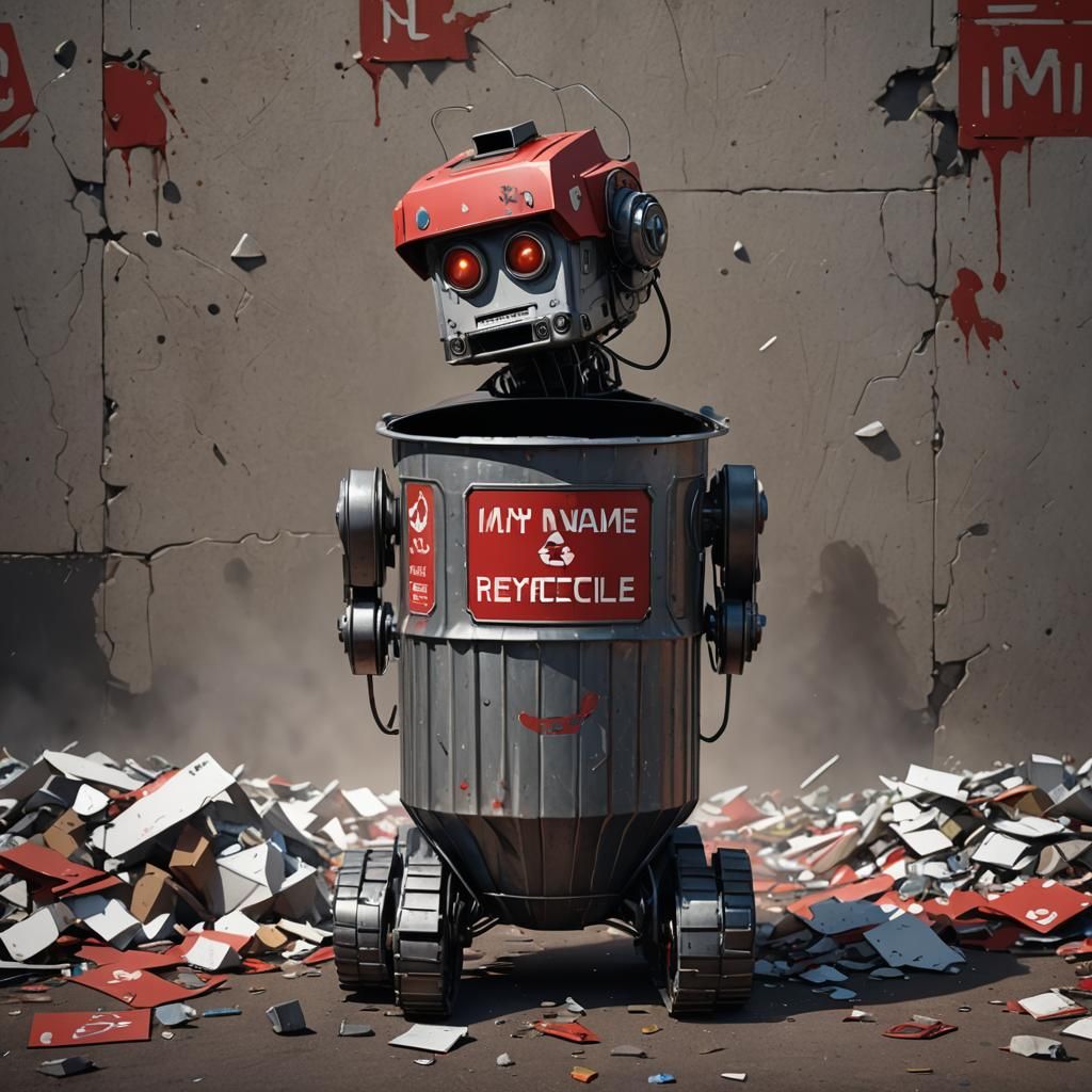 Recycle Robot: Detailed Matte Painting in Unreal Engine