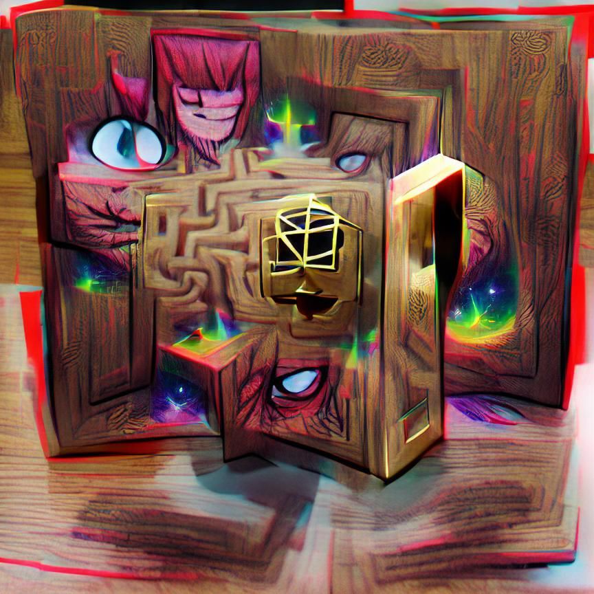 Hellish Dimension Revealed by Puzzle Box