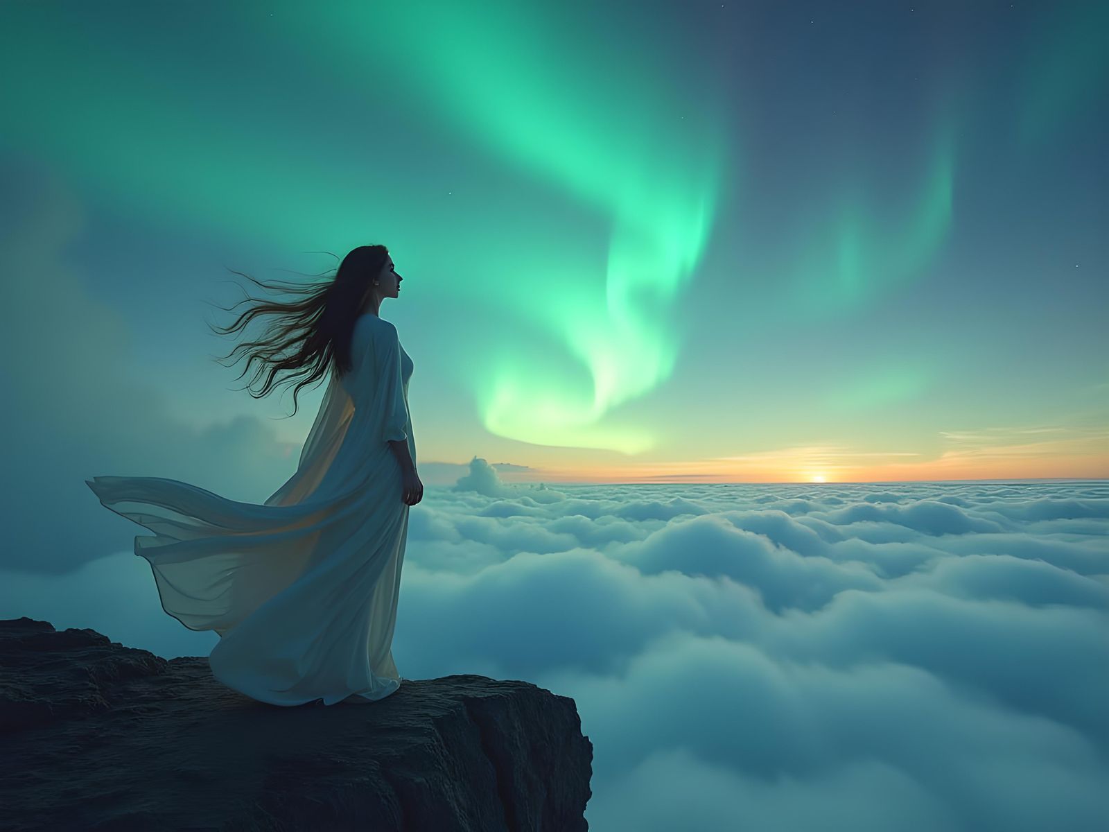 Visualizing Infinity: An AI Generated Concept